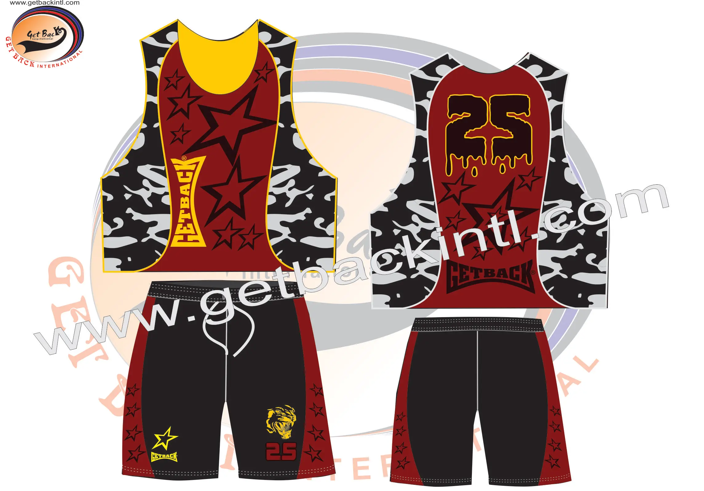 Custom Sublimated Lacrosse Uniforms/Sublimated Lacrosse Shorts