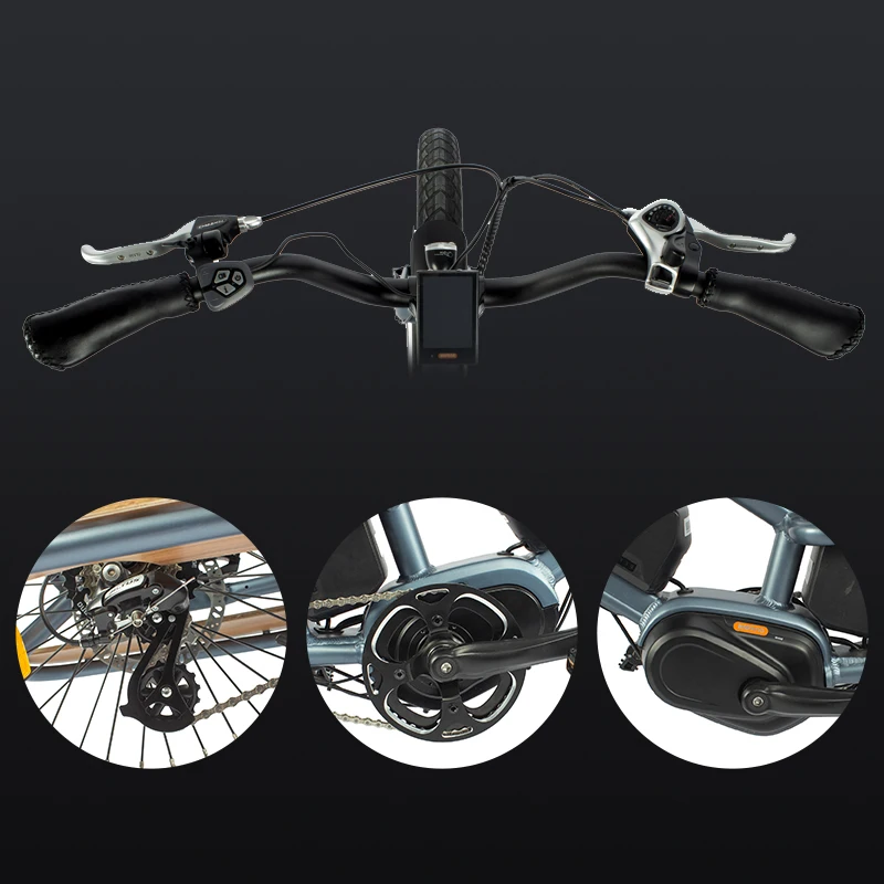 Электрический велосипед с двойным аккумулятором 48 в 30 Ач для доставки, велосипед для зарядки с двигателем bafang 500 Вт, средний привод, электрический велосипед