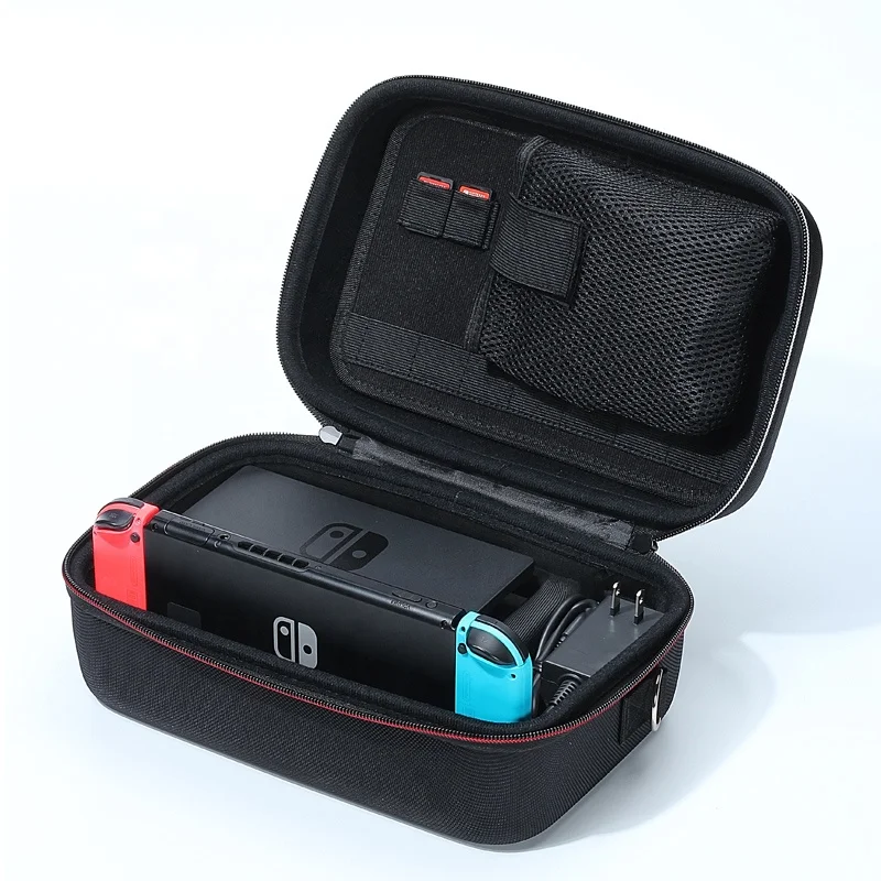 Carrying Storage Case for Nintendo Switch Portable Travel All Protective Hard Bag Soft Lining for Switch Console & Accessories