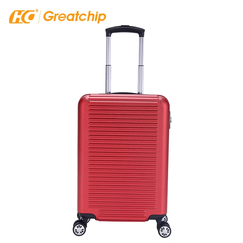 Eco-friendly P.E.T. Hard shell Shiny Easy Trip Suitcase Trolley Luggage Bags