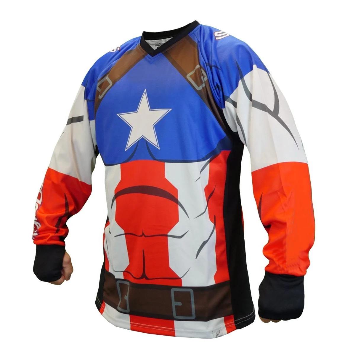 
Outdoor Sports Paintball Jersey Lightweight Fabric Wholesale Prices 