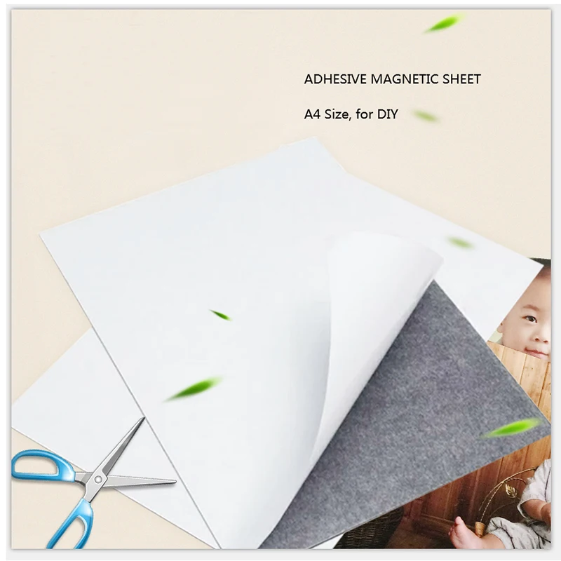 Super Strong Magnetic Bumper Sticker 4x12in Magnetic Sheets 2pk Blank White Strong Flexible Bumper Sticker Car Decals