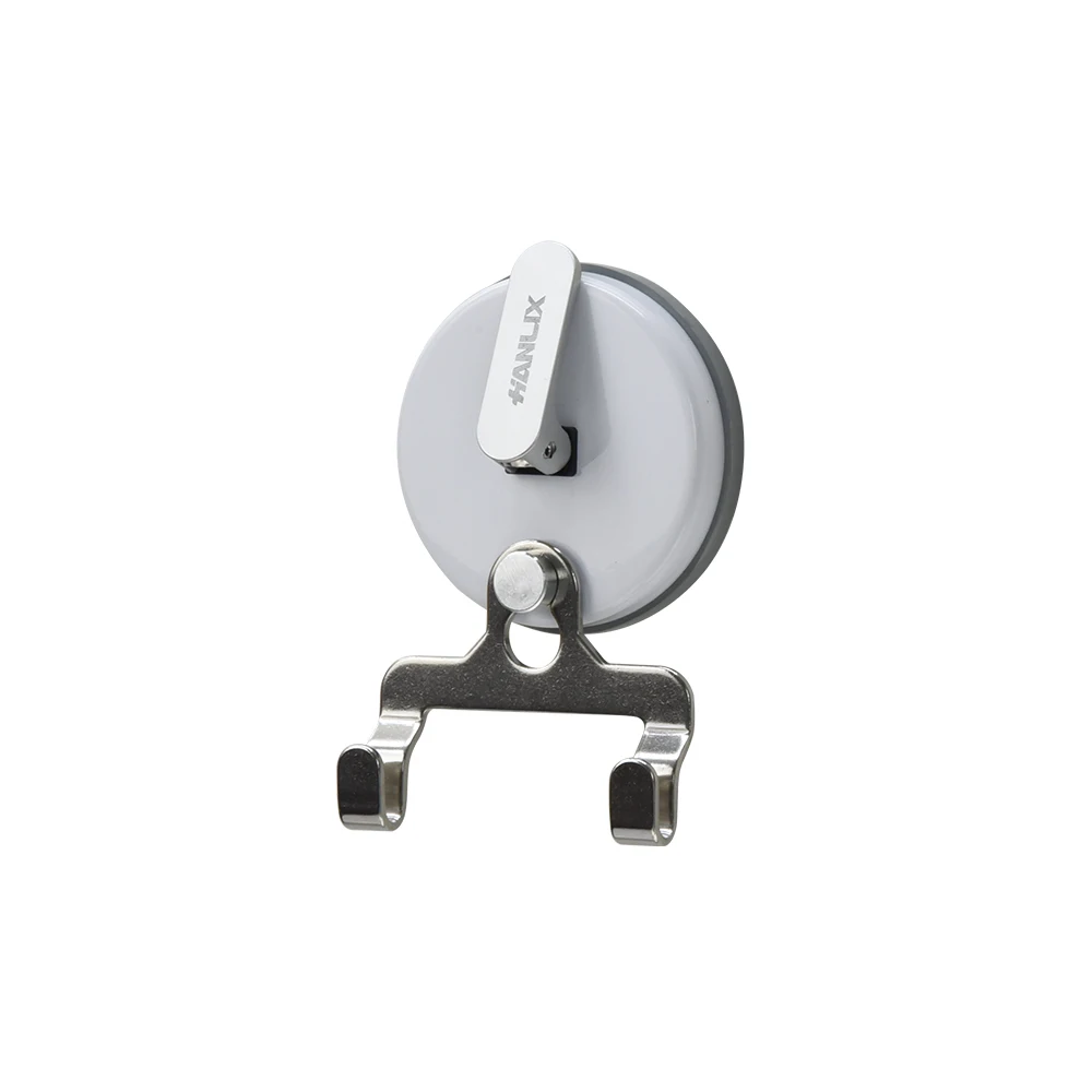 Removable heavy duty double hook hangers suction cup