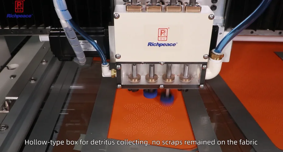 Машина для перфорации кожи Richpeace в планшетной