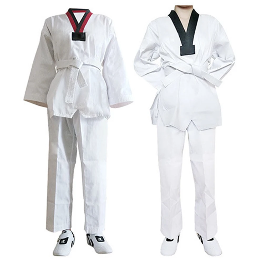 Детская ткань для тхэквондо dobok wtf itf на заказ униформа сделано в Пакистане 2021