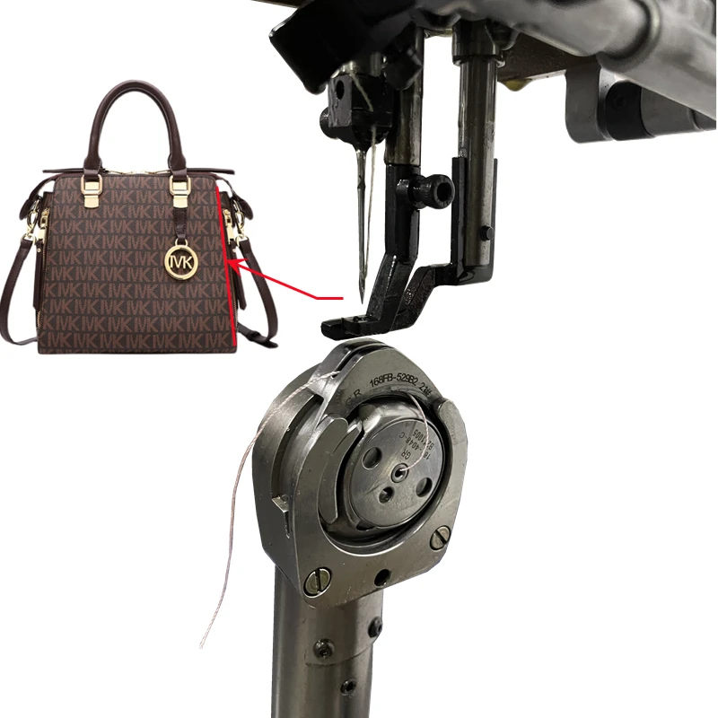 Swing Arm Heavy Duty Right Angle Side Portable Bag Sewing Machine GR-168FB