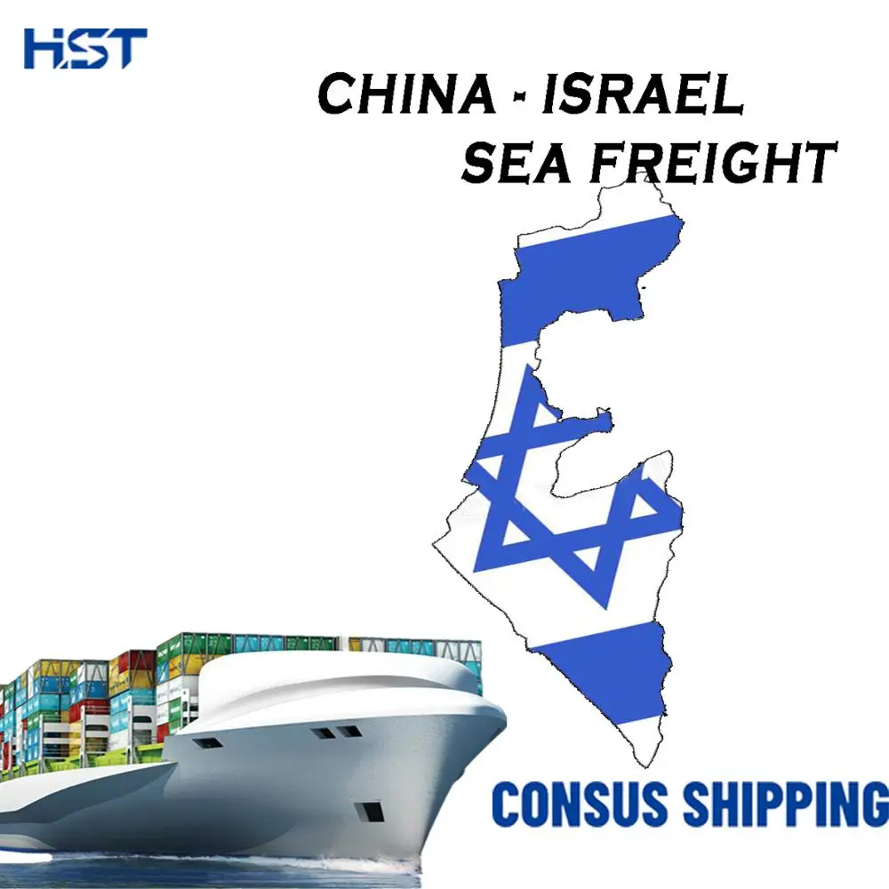 Cheap Door To Door Sea Freight From Shanghai Tianjin Qingdao Ocean Ddp Shipping Israel