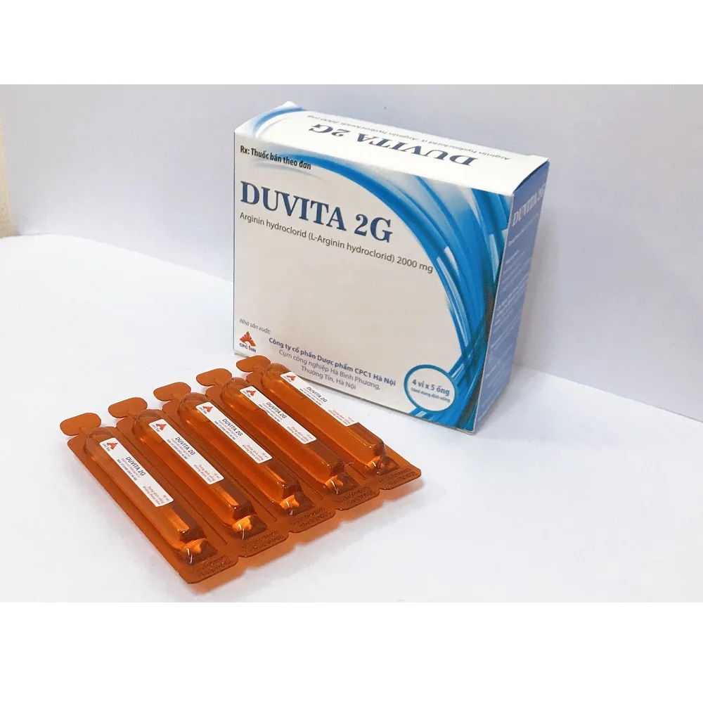 
Oral Solution High Quality Increases Blood Ammonia Dyspeptic Disorders Best Price Duvita L-Arginine hydrochloride 