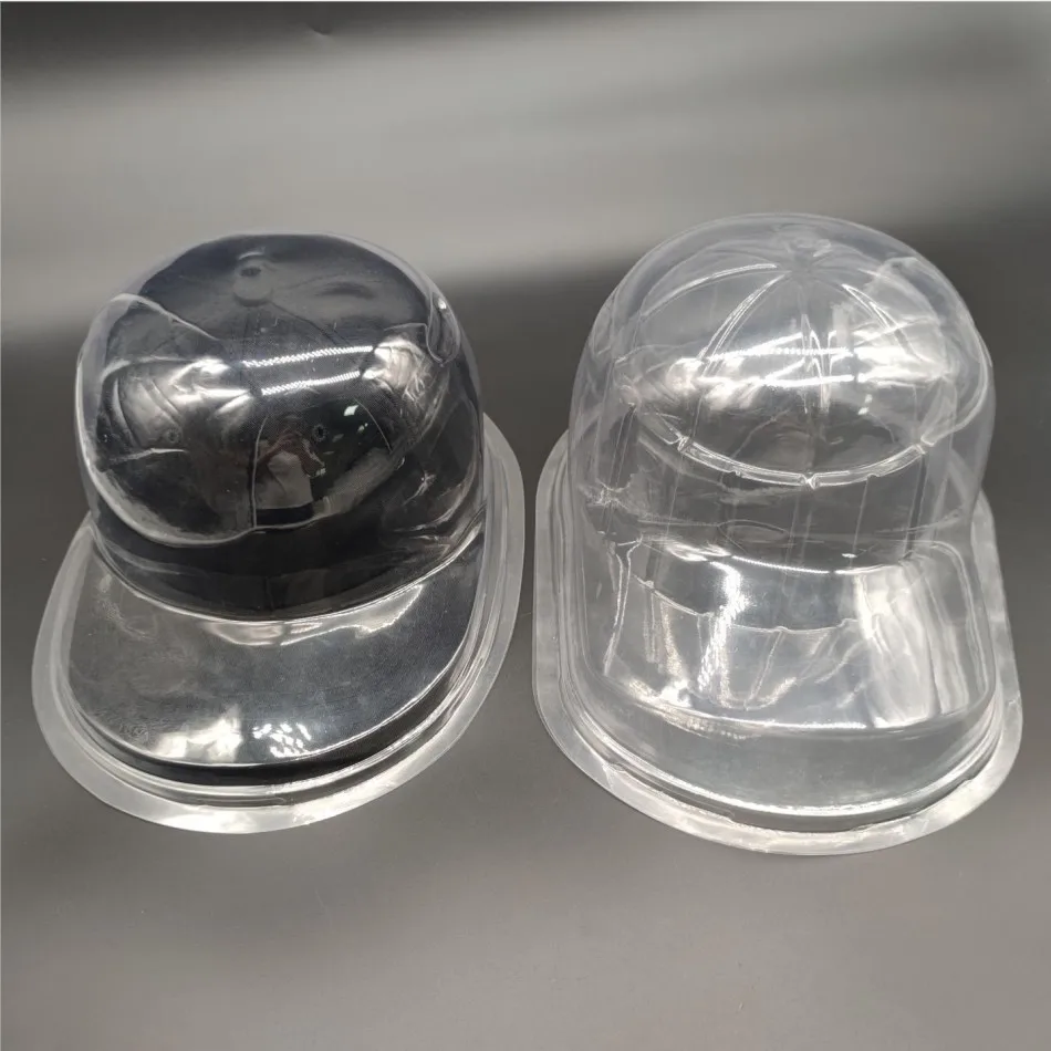 High Quality Customized Clear Transparent Baseball Hat Box Hat Display Box Hat Case