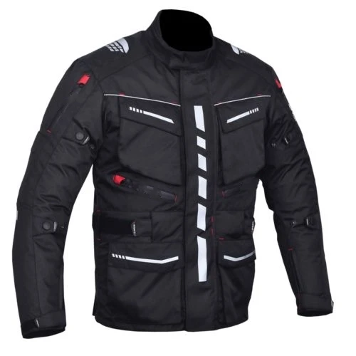 2023 hot Latest New Fashion Cardura Jacket Style motorbike jacket with full protection for best ride motor bike riding jacket