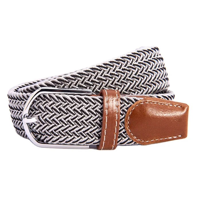 nylon woven golf custom belt with logo fashion elastic women waist belt for ladies woman 2021 girls knitted female belt