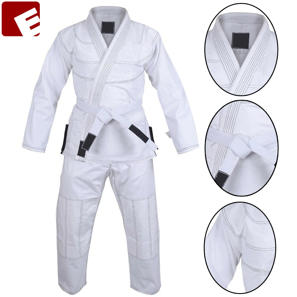 Цветные мужские нашивки с индивидуальным логотипом для Bjj Gi и вышивкой разных цветов 100% хлопковой мужской униформой