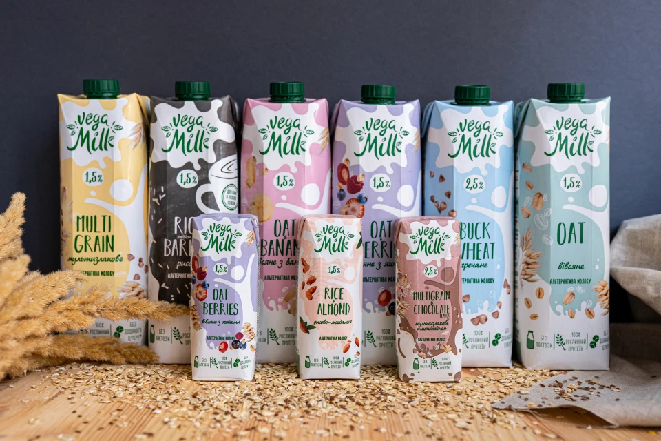 
Oat plant based milk drink Vega Milk 