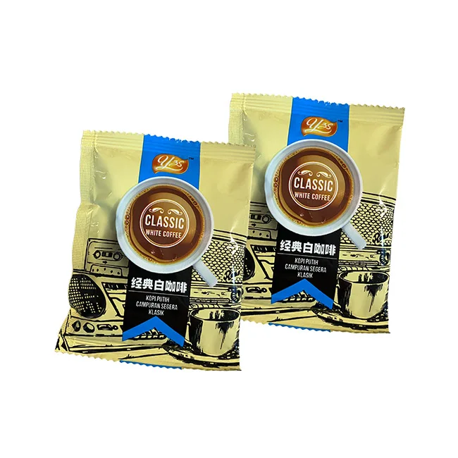 Top Rated Classic White Coffee Creamy Texture Caffeinated Bulk Instant Coffee 3 in 1 [30g x 6 sachets] From Malaysia