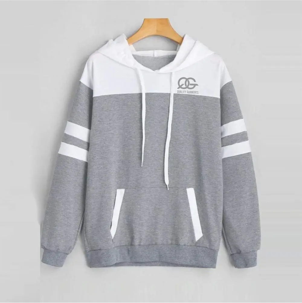 Custom  Hoodies Set for Men & Women with Sticker Printing and Embroidery