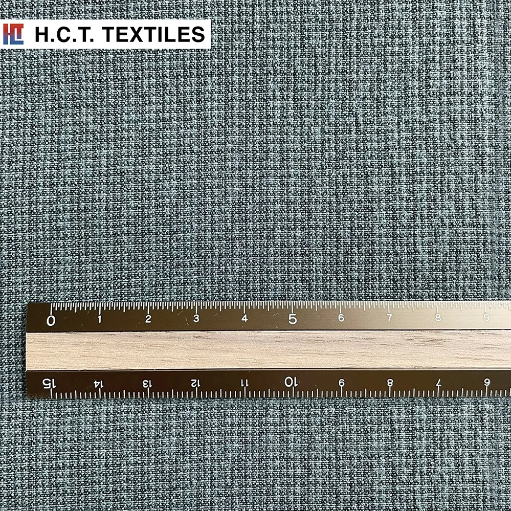 Дизайнерская любимая текстура bi стрейч мягкая 140 г полиэстер вискоза спандекс ткань в клетку