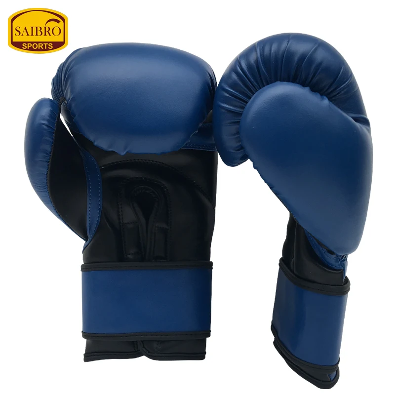 Strap Closure Boxing Gloves training Injected latex machine mold Curved thumb and retainer