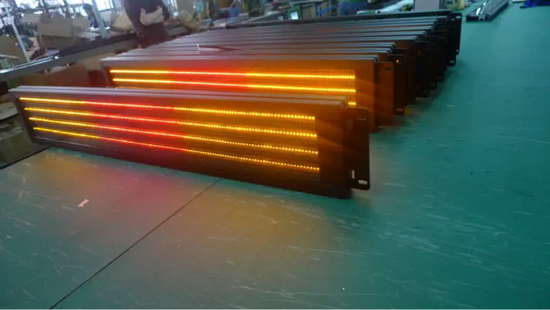 bus electronic scroll display screen or LED sign product