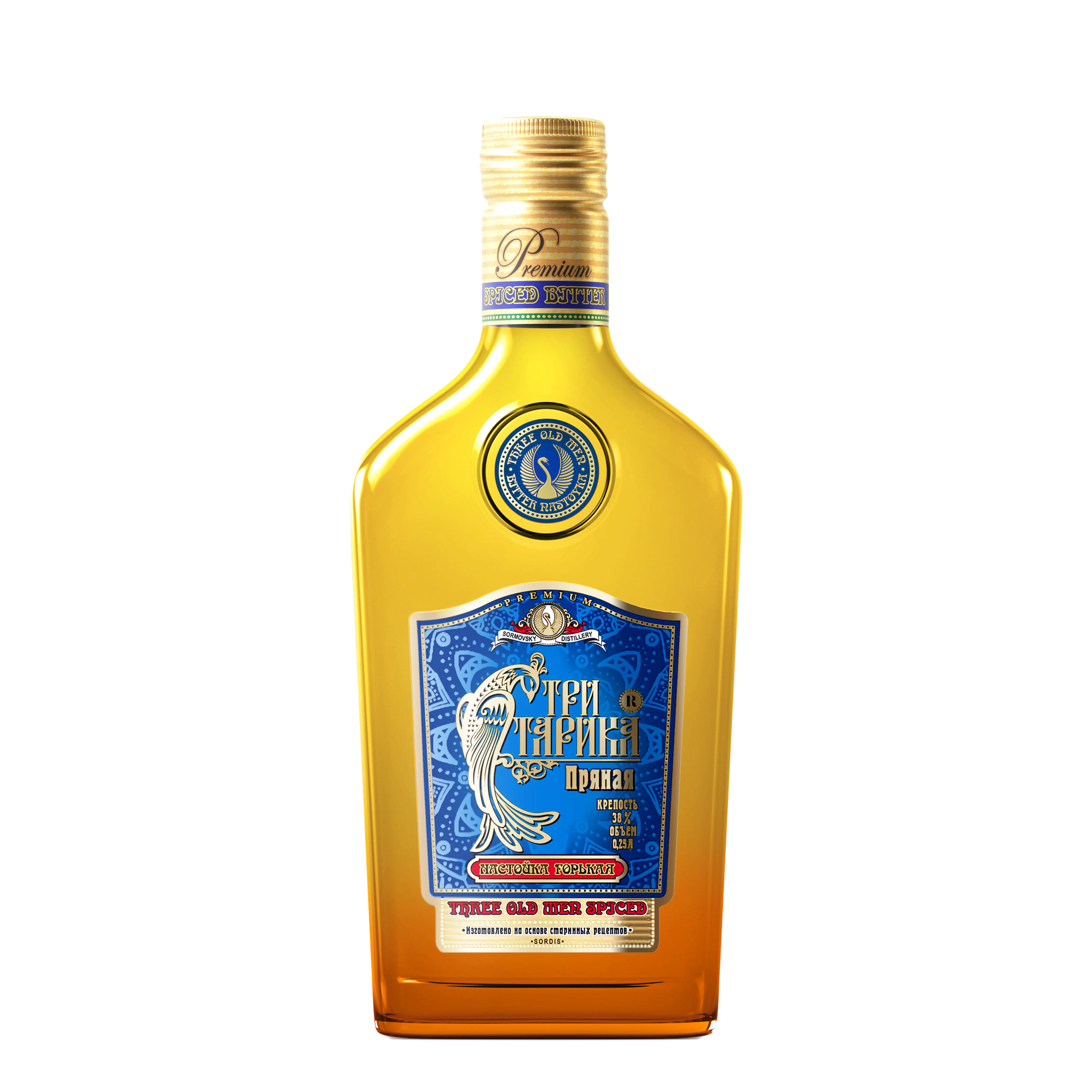 Острая пища 38%, 250/500 мл, горькая