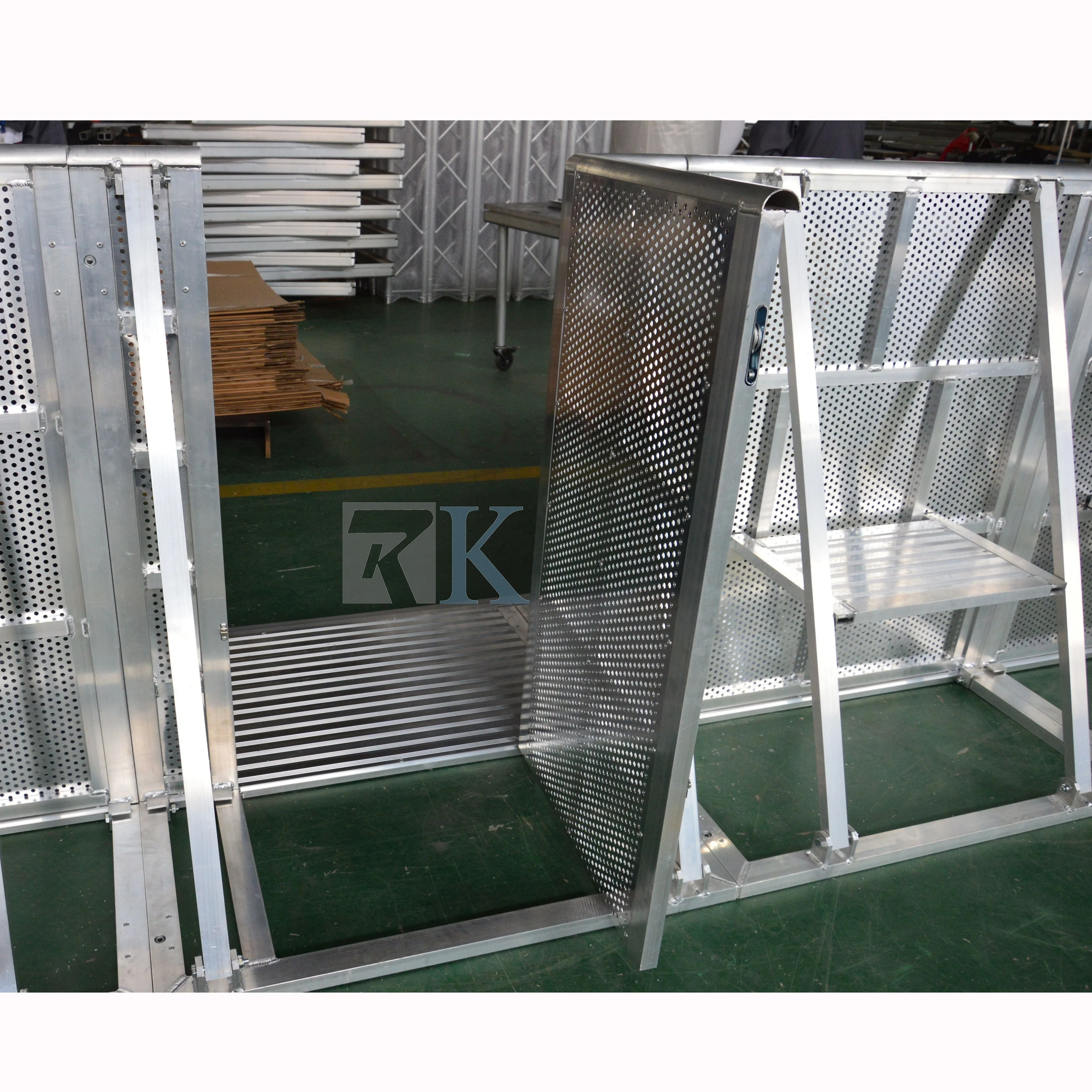 
Aluminum Folding Crowd Control Barrier Systems 