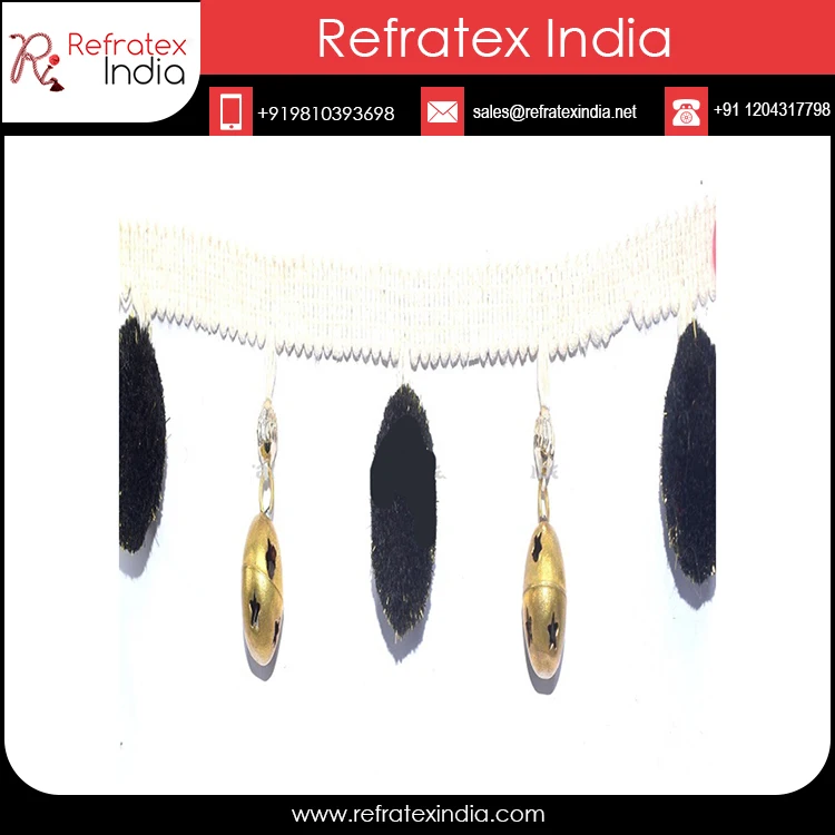 Best Pom Pom Fringe Buy Multi color Tassel Fringe at Wholesale Price