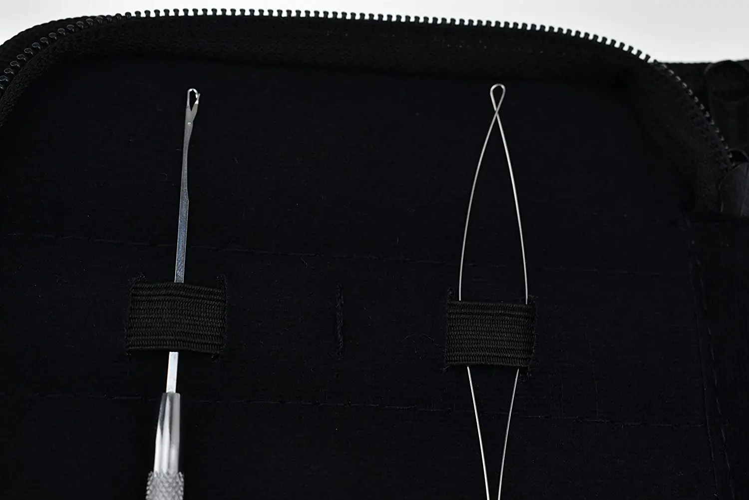 hair extensions tools fitting & removal pliers kit micro ring loop & pulling needles