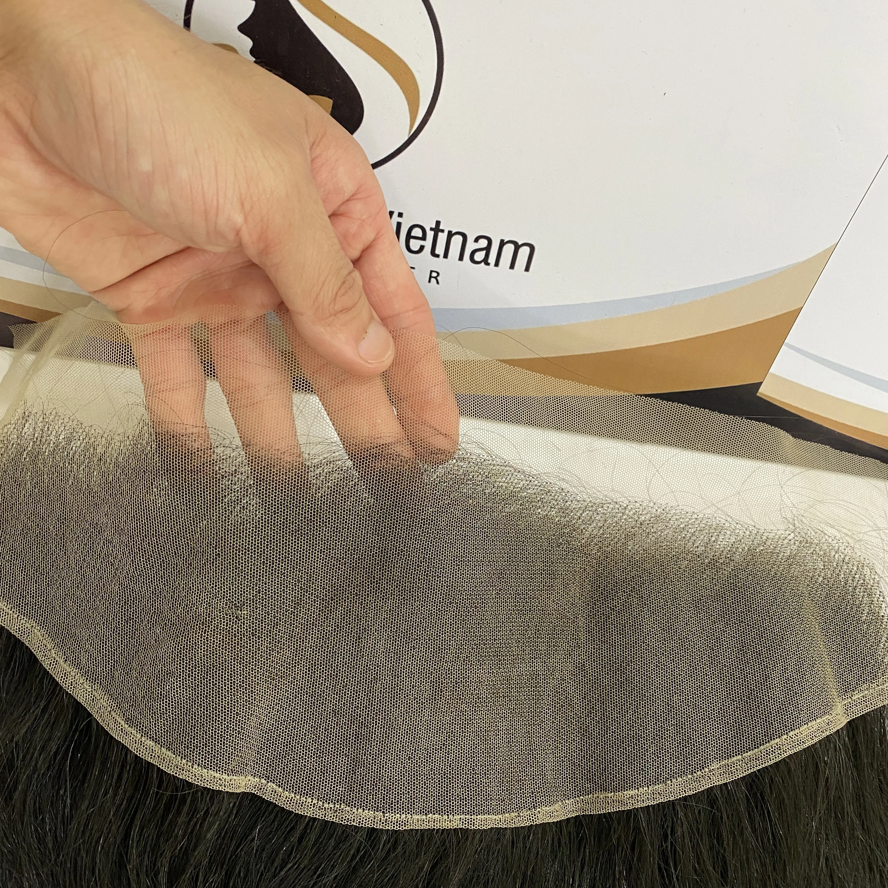 Grade 12A Raw Hair New Single Knots 5.0 HD Frontal New Bleach Knots 13*4 5*5 HD Closure Lace Frontal For High Market