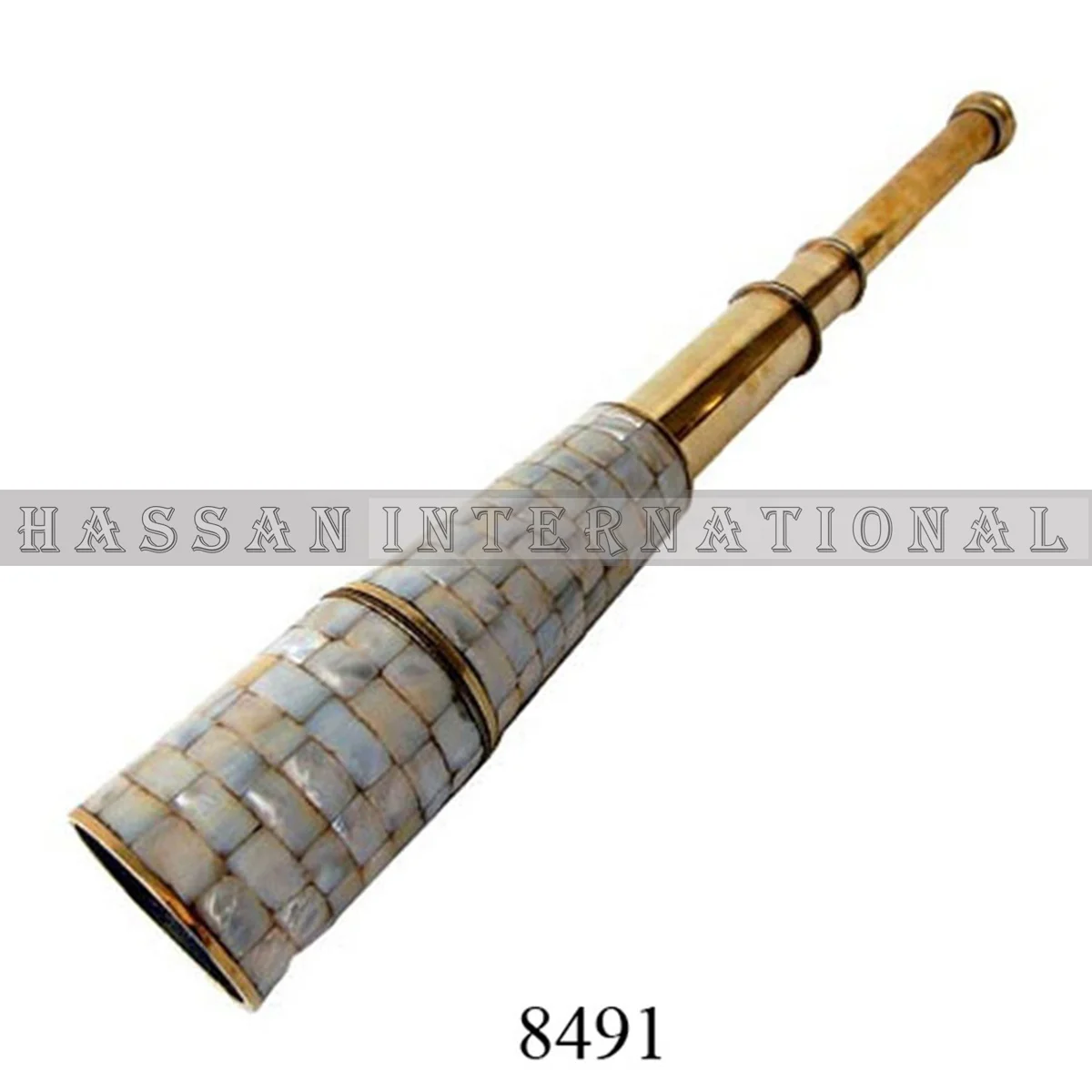 Best Selling Full Brass Nautical Telescope With Leather Box Premium Quality Product Vintage Nautical Telescope