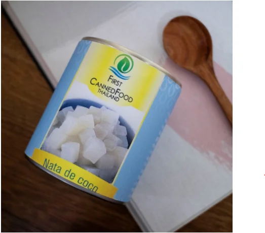 Nata De Coco с 100% пресной кокосовой водой для чая Boba