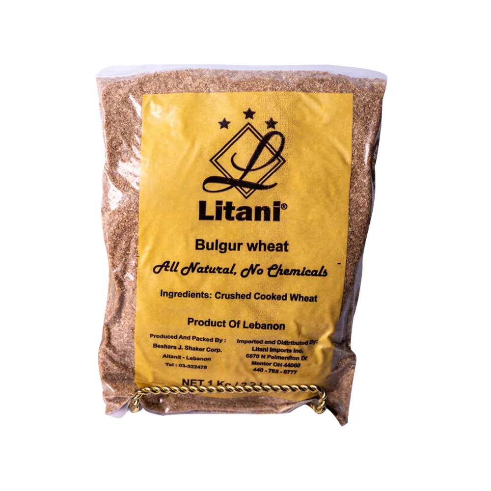 Litani Products Premium Quality Bulgur Wheat 1 kg / 2.2 lbs Wheat Wholesale Export Wheat