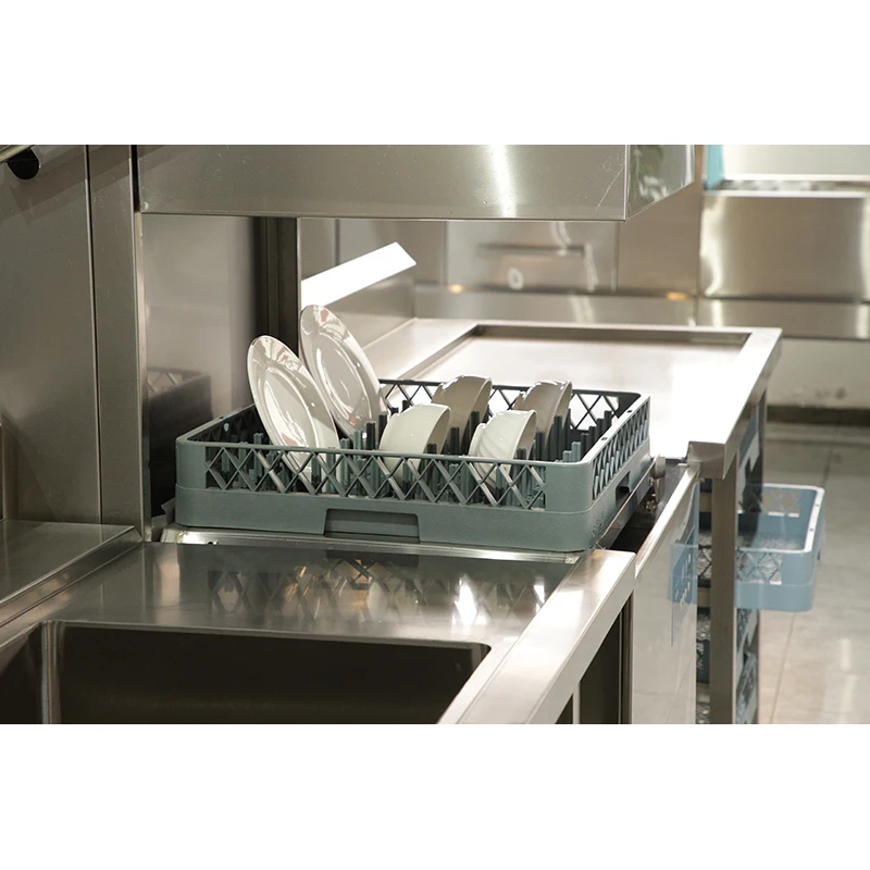 220V~450V Easy Operation Commercial Dishwasher / Industrial Dish Washing Machine /Hood Type Dish Washer