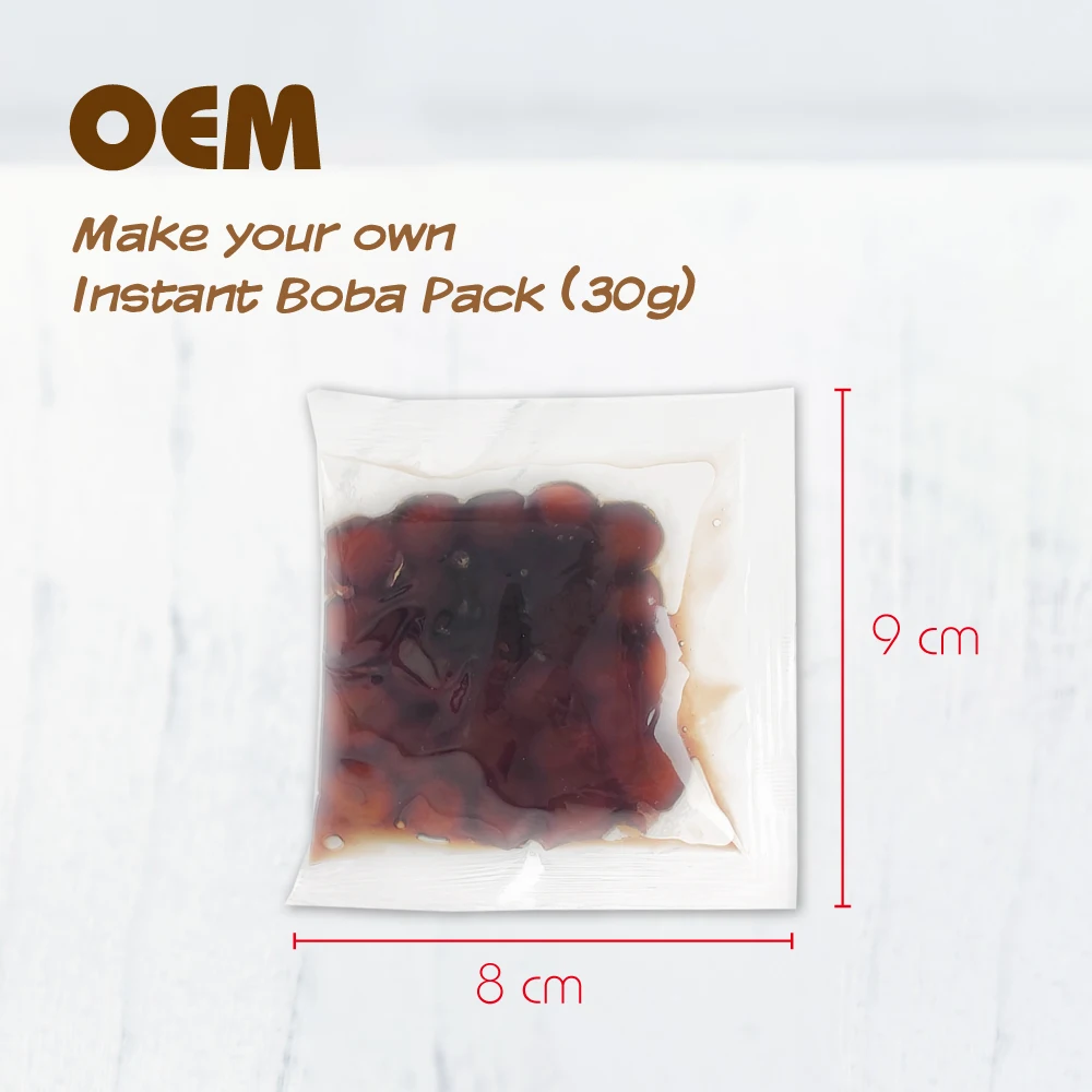 Taiwan Brown Sugar Instant Boba 30g Small Packets