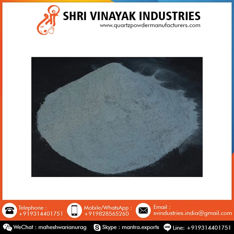 Organic Quartz Silica Powder For Durability Indian Supplier Feldspar Powder Buy at Lowest Price