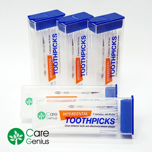 
food grade plastic Interdental toothpick (60pcs) 