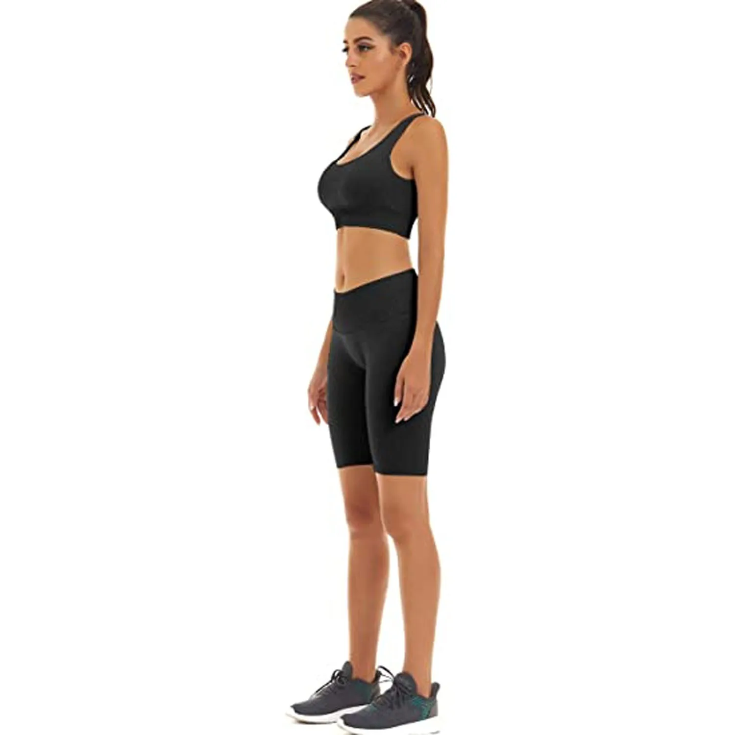 High Waist Ladies Seamless Yoga Activewear Set