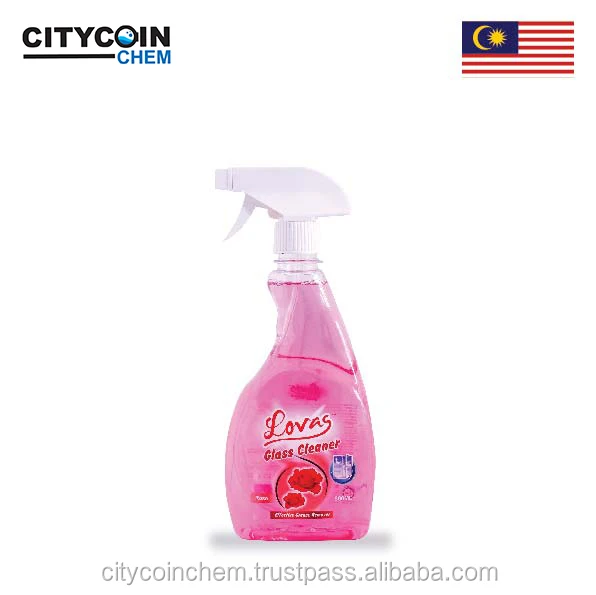 No Ammonia Rose Fragrance Glass and Surface Cleaner Liquid HALAL Clear Light Pink Laundry Detergent for Wash Storage Purpose