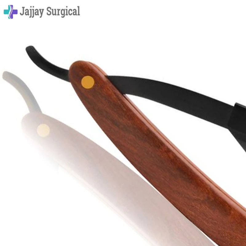 Top Quality Men Barber Hair Or Beard Razor With Straight Blade Barber Salon Shaving Razors