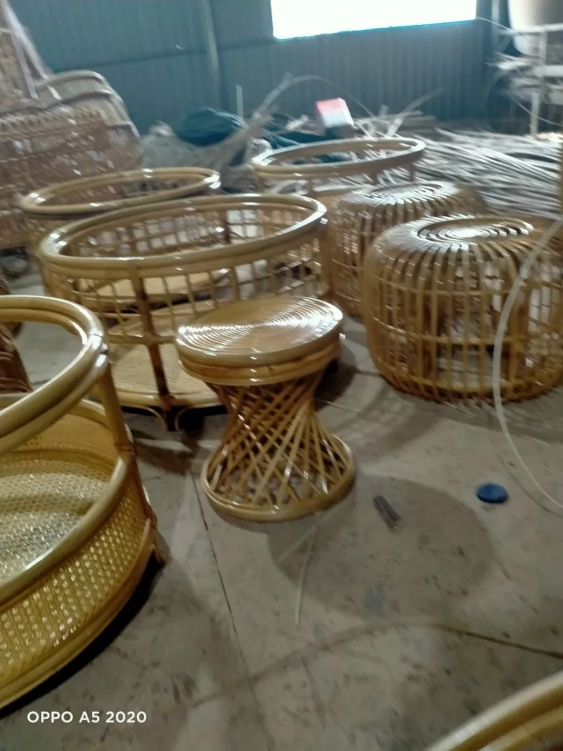 
Classic Design Traditional Waterproof Fabric Park Garden Bamboo Chairs From Vietnam 