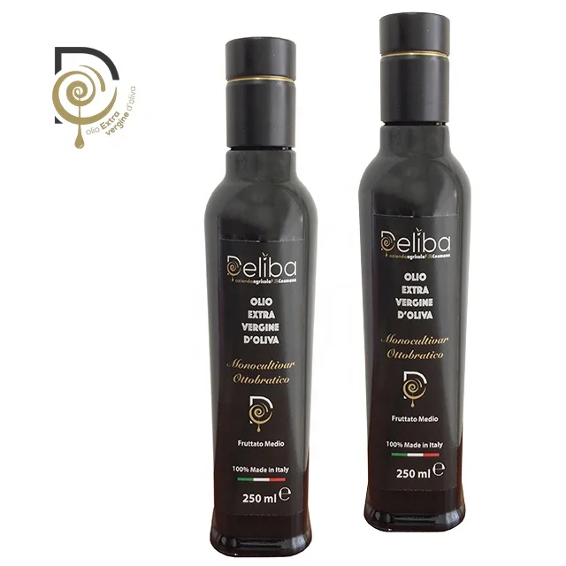  Best Value Wholesale premium pure Extra Virgin Olive Oil Medium Fruity Glass Bottle 25 cl for