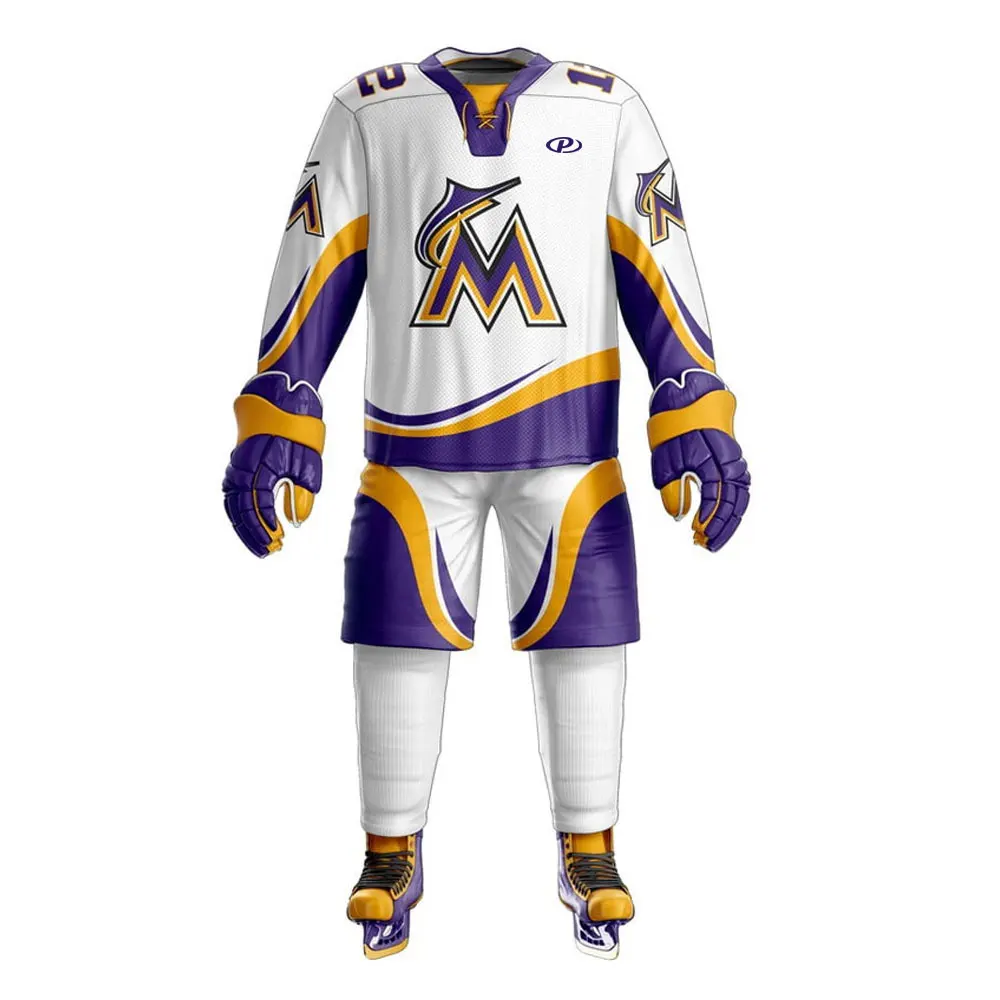 Hot Sale New Product Design Your Own Ice Hockey Uniform For Unisex
