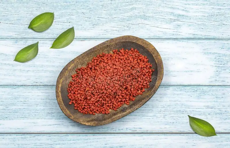 Орех аннато анато Bixa orellana орехи Красного угол 0084902870213