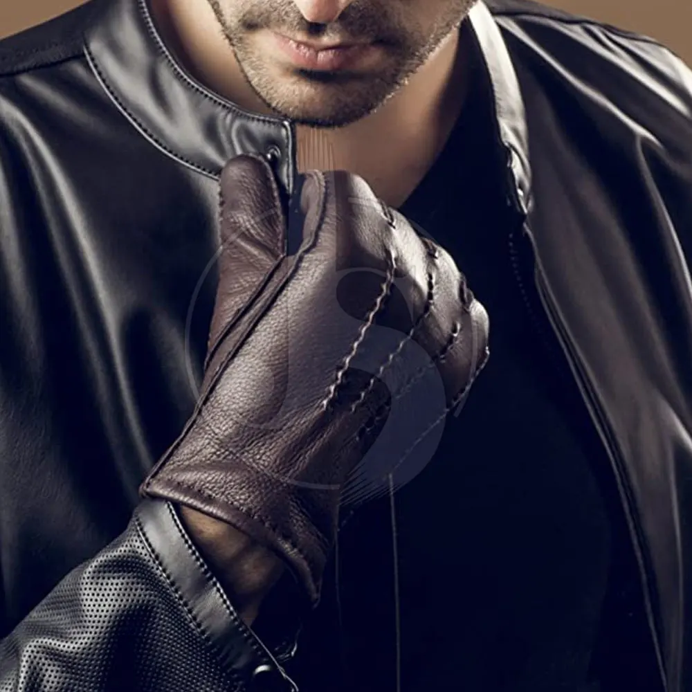  Кожаные Защитные перчатки с закрытыми пальцами высокоэффективные защитные дешевые кожаные