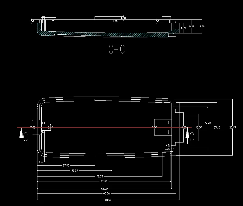 83*29*14 мм, китайская Новая небольшая Электроника, пластиковый Usb-кабель, промышленный корпус печатной платы