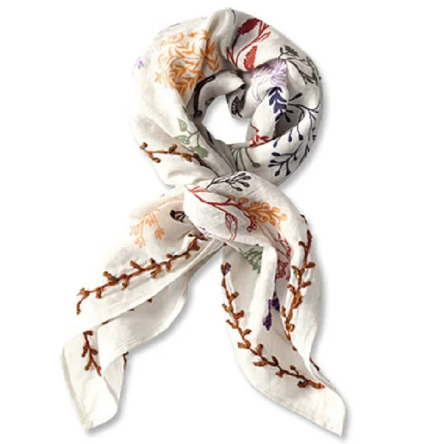 Square Bandana head Scarf Custom digital Printed Latest  High quality Summer Headscarf Scarves  Scarves For Ladies