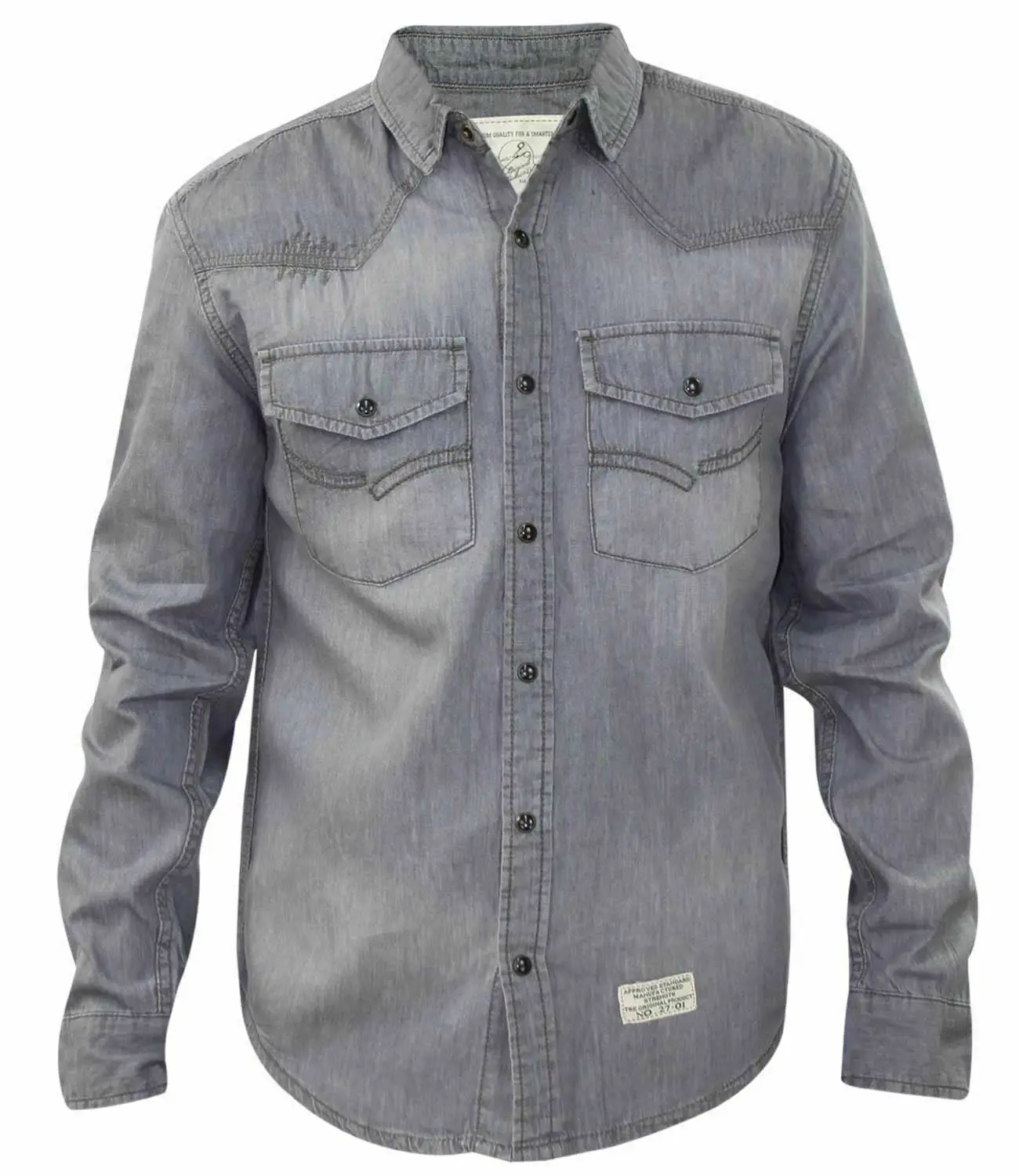 Оптовая продажа новейший дизайн формальная рубашка из 100% хлопка с длинными рукавами Повседневная приталенная для мужчин на заказ