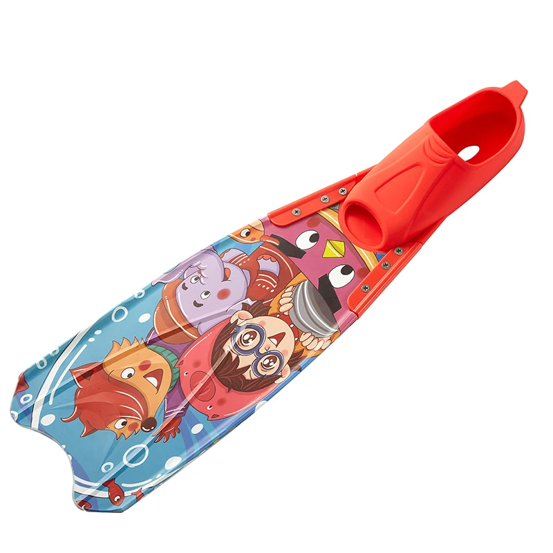 Factory Supply Professional Soft Silicone with Efficient Thrust Swim Fins Secured Tight Fitting Fins Without Any Weak Back Strap