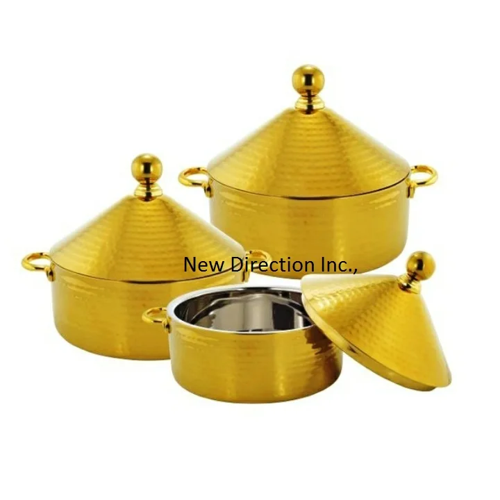 Dinner Table Top Food Server Hot Pot For Catering Item Accessories Top Quality Insulated Casseroles Server Hot Pot