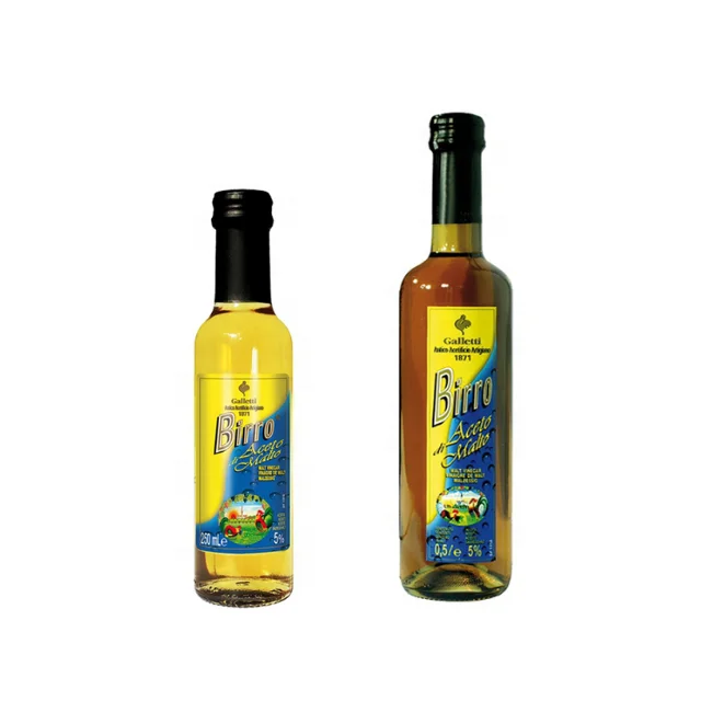 Top Quality Traditional Malt Vinegar Made In Italy Acidity 5%