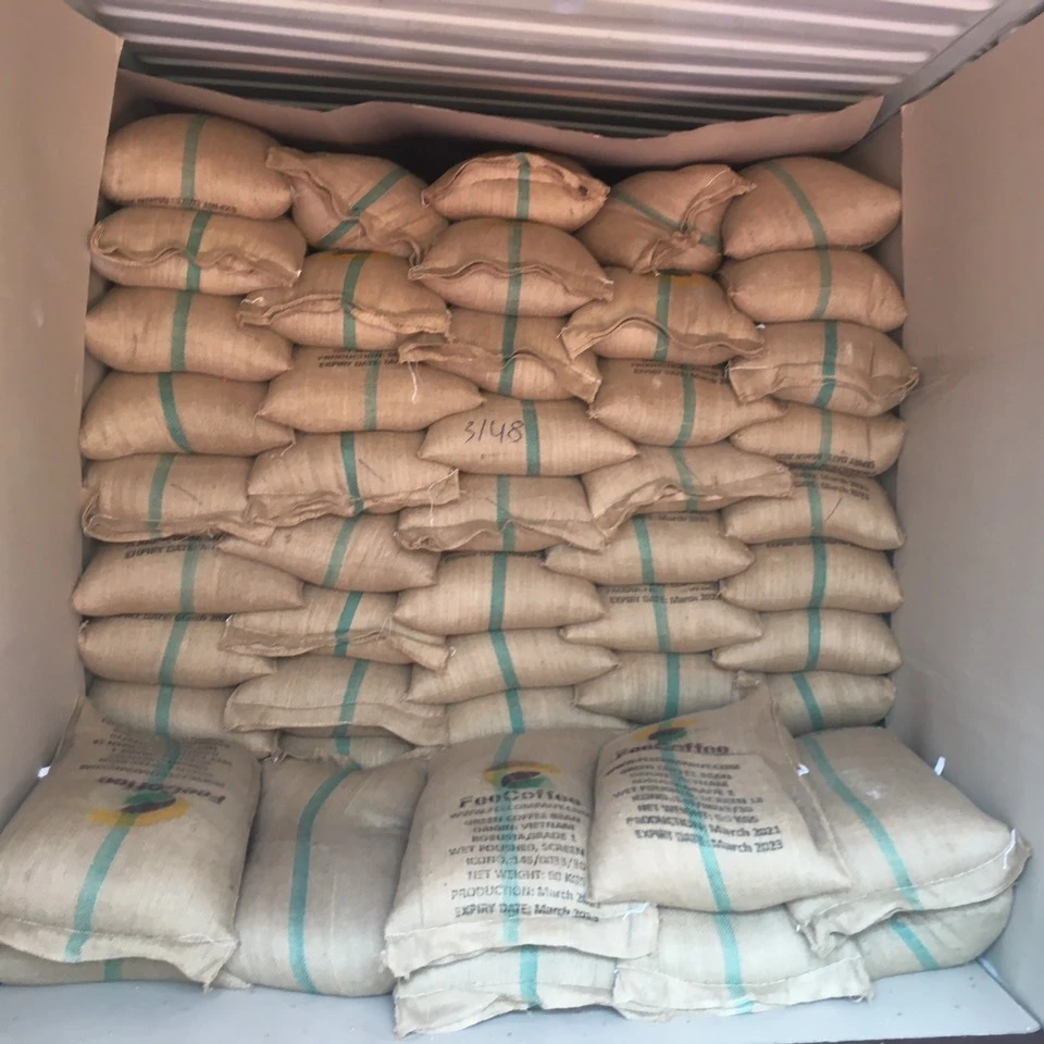 Кофе с зелеными зернами ROBUSTA, Вьетнам