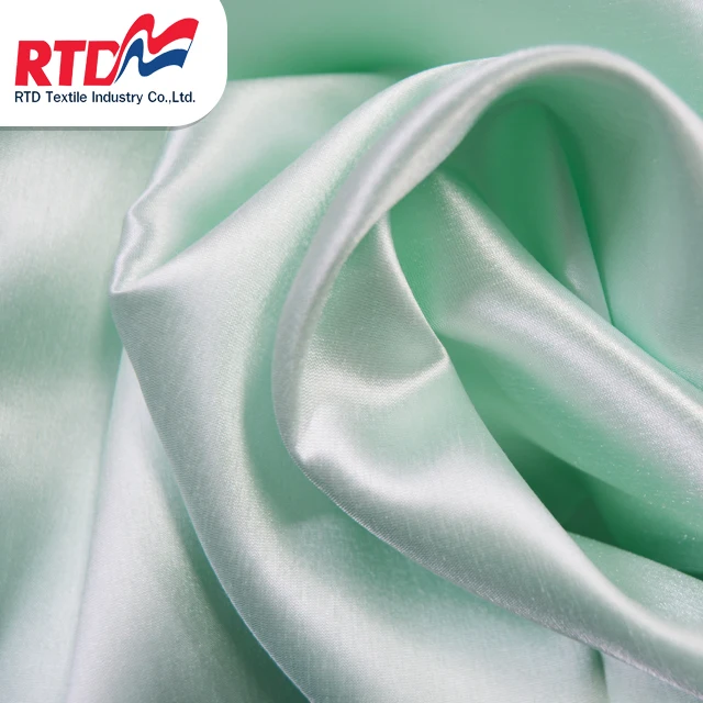 
RTD Swiss Silk 100% Polyester Fabric Premium Grade Products For Garment - Aquamarine WD1307 